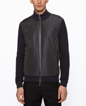 Boss Men's Zip-Through Padded Jacket