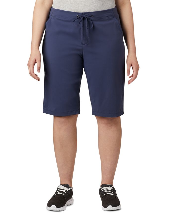 Columbia Plus Size Anytime Outdoor Long Shorts & Reviews - Activewear Plus  - Women - Macy's