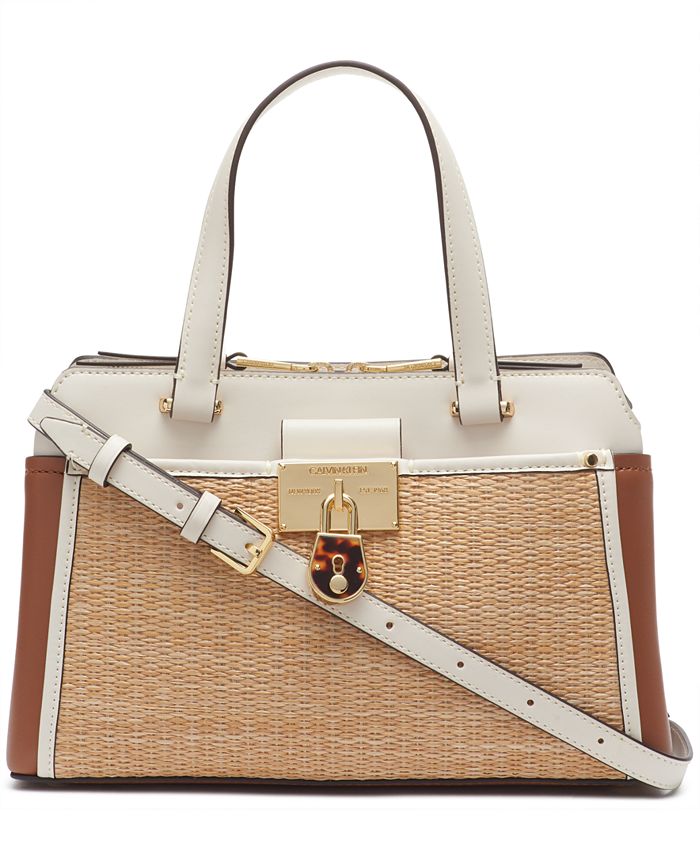 Calvin klein camille satchel 2025