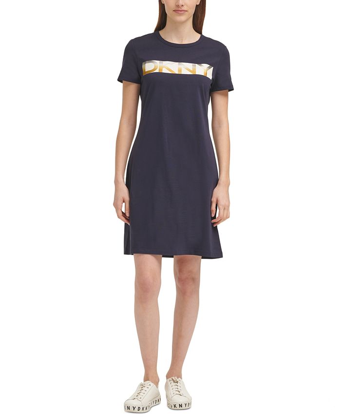 DKNY Graphic TShirt Dress Macy's