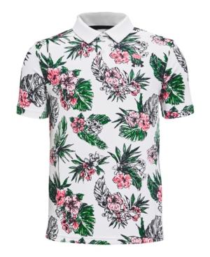 Under Armour Big Boys Performance Floral Polo Shirt