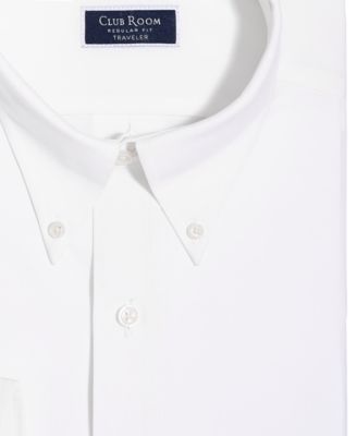 Men's Regular Fit Traveler Dress Shirt, Created for Macy's