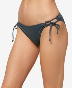 O'neill Women's Mina Saltwater Solids Bottom Women's Swimsuit In Slate