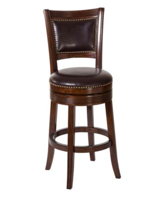 Lockefield Bar Height Swivel Stool - Macy's