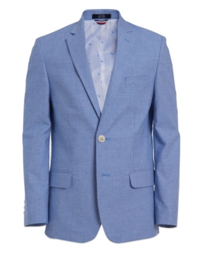 Big Boys Stretch Heather Houndstooth Jacket