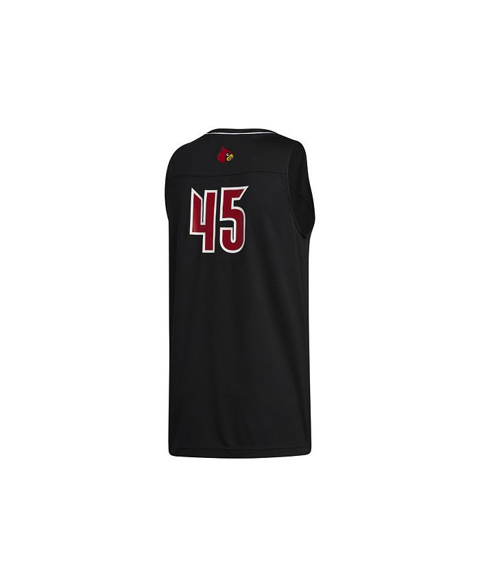 Men's adidas Black Louisville Cardinals On Court Basketball