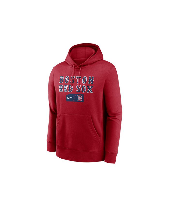 Youth Boston Red Sox Nike Navy Fleece Performance Pullover Hoodie