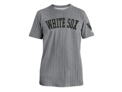 New Era - Men's Chicago White Sox Throwback Pinstripe Crew Shirt