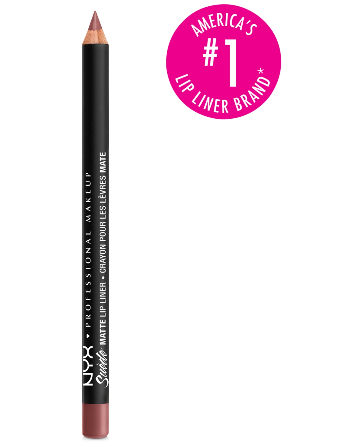 Nyx Professional Makeup Suede Matte Lip Liner In Whipped Caviar