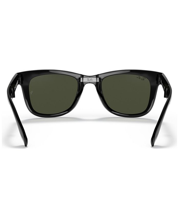 Ray-Ban Sunglasses, RB4105 FOLDING WAYFARER - Macy's