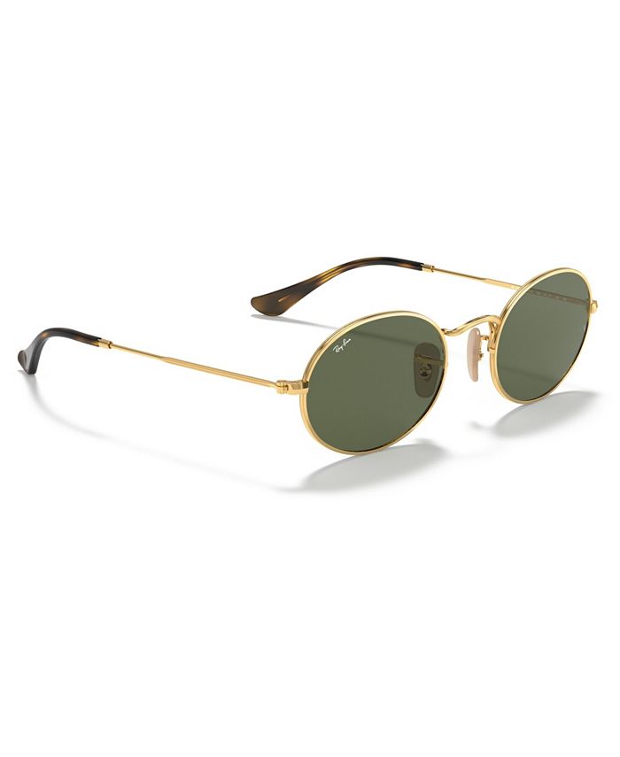 Ray-Ban Sunglasses, RB3547N OVAL FLAT LENSES - Macy's