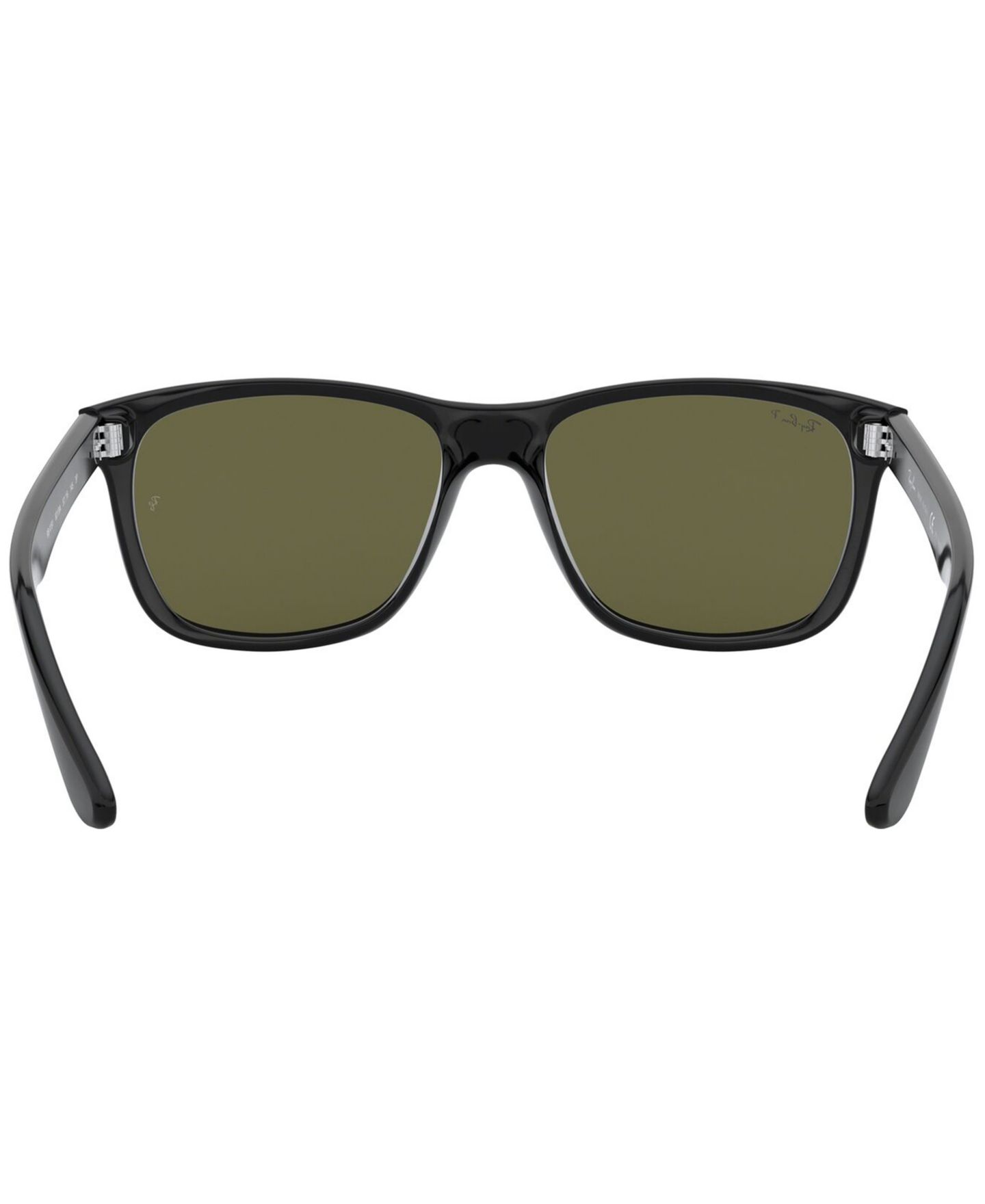 Женские солнцезащитные очки Ray-Ban Polarized Sunglasses, RB4181, цвет: Чёрный / Зелёный — фото 5