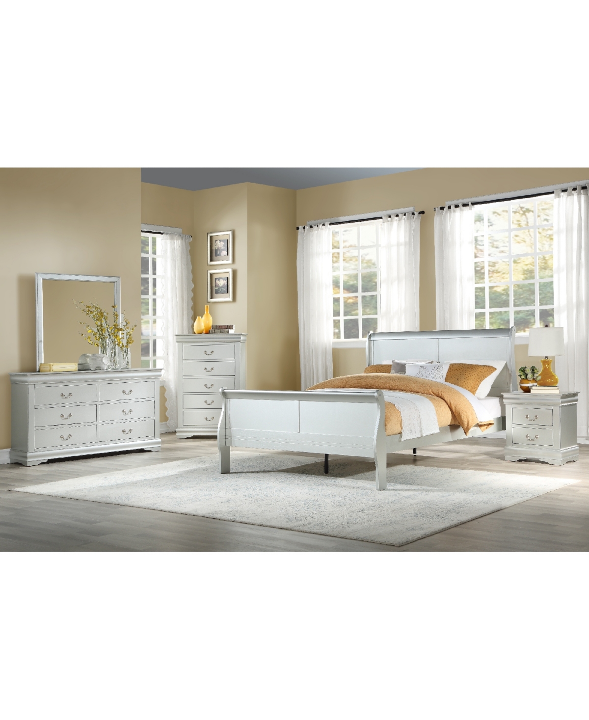 Acme Furniture Louis Philippe Nightstand