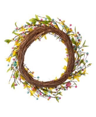 22"D Easter Egg Wreath