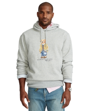 Polo Ralph Lauren Men's Big & Tall Polo Bear Fleece Hoodie
