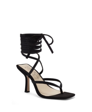 Jessica Simpson Women's Kelsa Ankle Wrap High Heel Dress Sandals Women's Shoes
