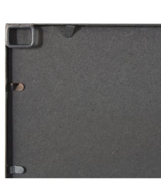 Industrial Metal Wall Mirror, 7.5" H x 51.5" L