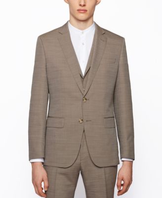 Hugo Boss - Men's Three-Piece Slim-Fit Suit