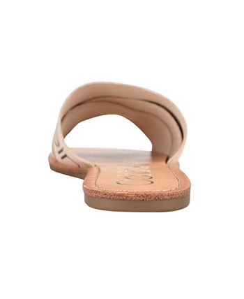Calvin Klein Jeans Women's Bainy Logo Flat Sandals & Reviews - Women -  Macy's