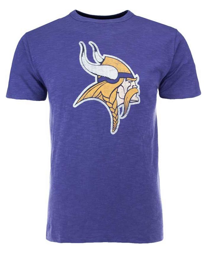 '47 Brand Men's Minnesota Vikings Logo Scrum T-Shirt - Macy's