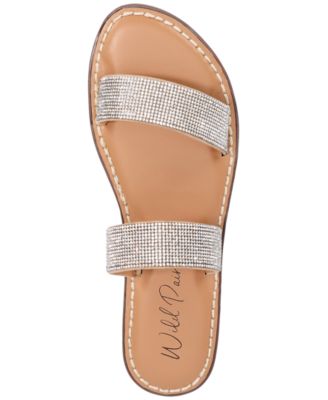 Ginnie Double-Band Slide Flat Sandals