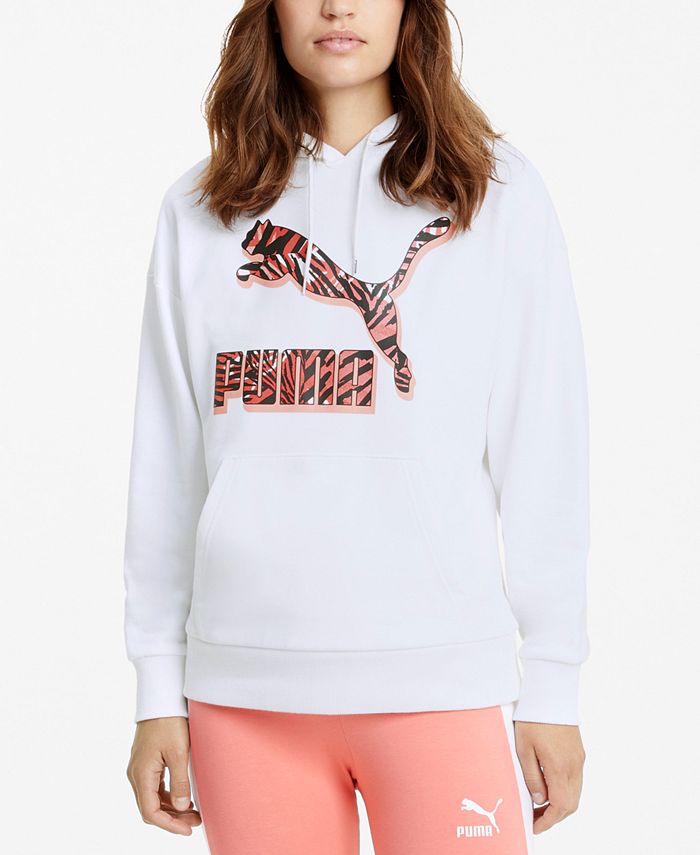 Puma Logo Hooded Sweatshirt Macy s
