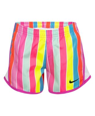 Girls Stripe All Over Print Tempo Short 
