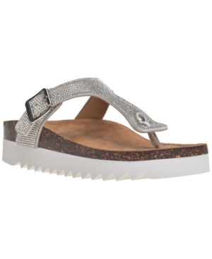 Wild Pair Barnett Thong Footbed Sandals Created for Macy's Women's Shoes