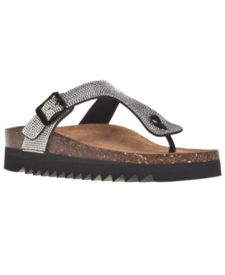 toe thong footbed sandals