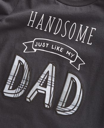 First Impressions Baby Boys Happy Layered Look T Shirt Long Sleeves Orange Size 3 6 Months main image 0