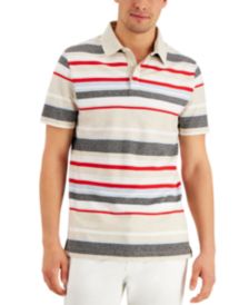 Men's Madison Striped Polo, Created for Macy's