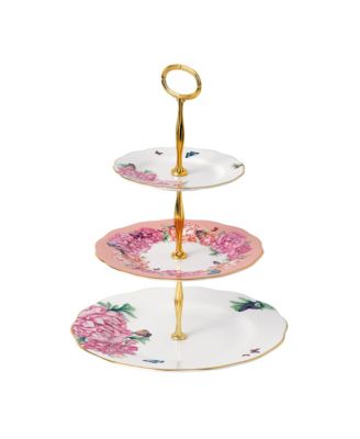 Royal Albert Miranda Kerr for Friendship Three-Tier Cake Stand - Macy's