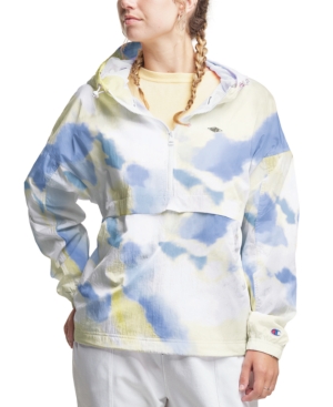 Champion Women's Stadium Printed Hooded Anorak Jacket