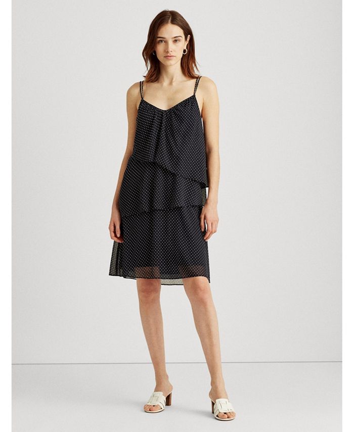 Macy's ralph lauren polka dot dress store