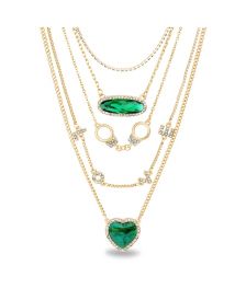 5-Row Layered Necklace