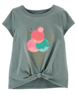 Carter's Toddler Girls Ice Cream Jersey Tee