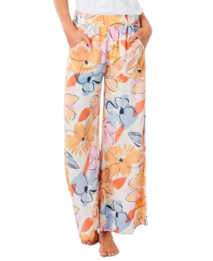 Rip Curl Juniors' Bloom Floral-Print Pants