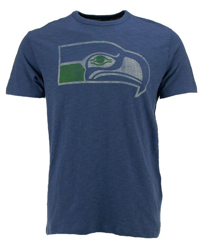'47 Brand Men's Seattle Seahawks Retro Logo Scrum T-Shirt - Macy's