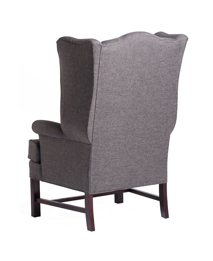 Comfort Pointe Chippendale Wing Chair Macy's