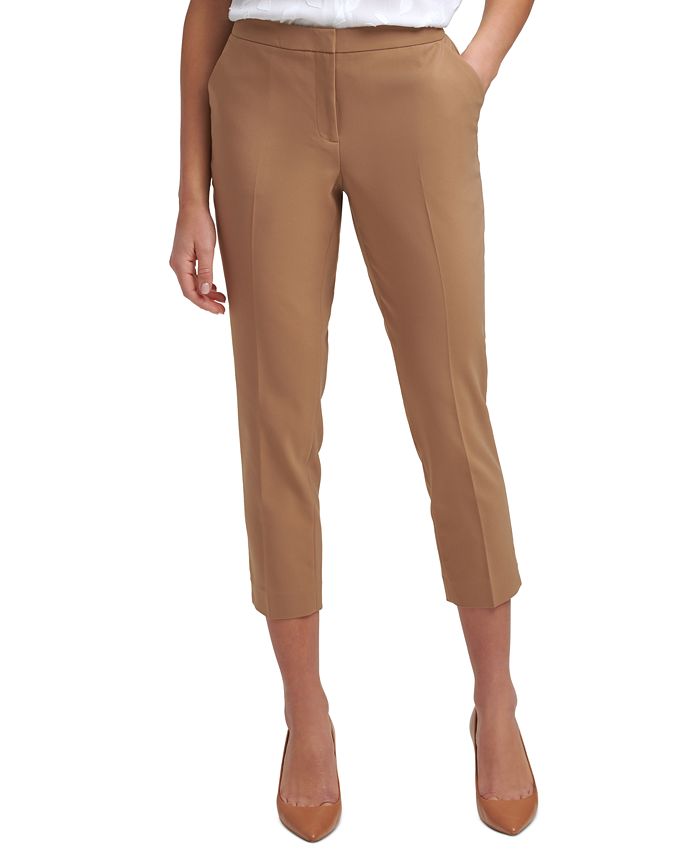 Calvin Klein Petite Cropped Pants - Macy's