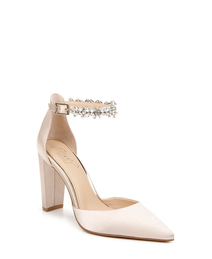 Jewel Badgley Mischka Ollie Evening Pumps & Reviews - Pumps - Shoes - Macy's