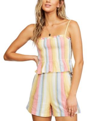 Billabong - Juniors' Walk It Off Striped Shorts