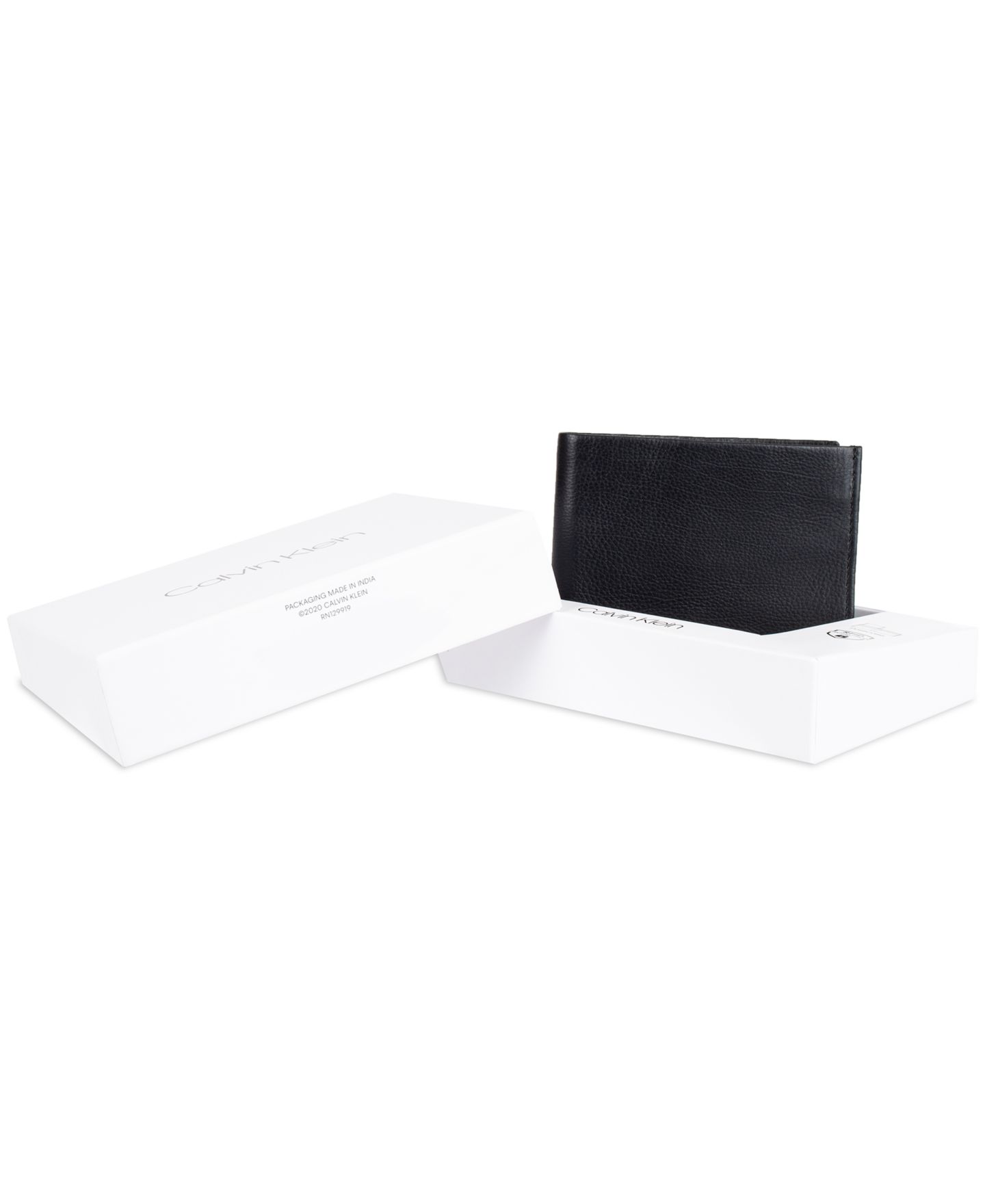 Мужской кошелёк Calvin Klein RFID Passcase Wallet, цвет: Чёрный — фото 3