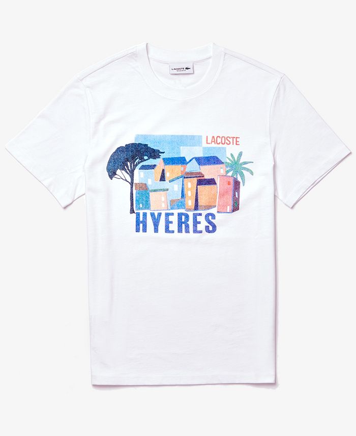 Lacoste Men's Landscape Graphic T-Shirt - Macy's