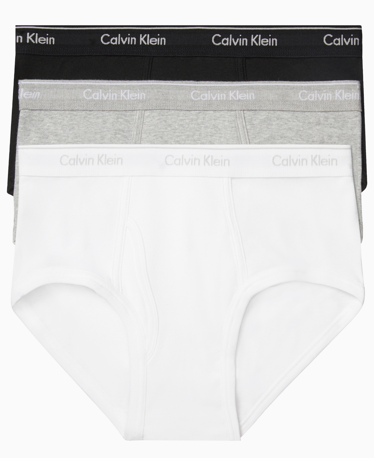 Calvin Klein Men's Big & Tall Cotton Classics 3 Pack Brief