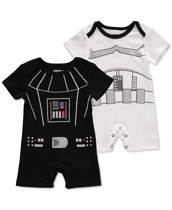 Baby girl star wars romper clearance