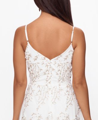 xscape lace midi dress