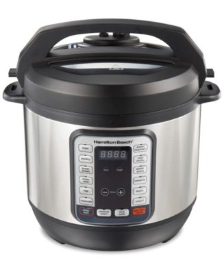 Hamilton Beach QuikCook 8-Qt. Multifunction Pressure Cooker - Macy's