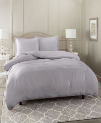 Neslt Super Soft Double Brushed Microfiber 3 Pc. Duvet Cover Set, California King