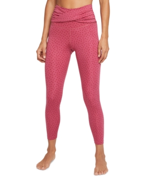 Nike Women's Yoga Twist-Waist High-Rise 7/8 Length Leggings